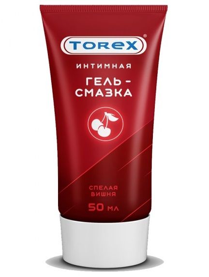 Смазка на водной основе TOREX  Спелая вишня  - 50 мл. - Torex - купить с доставкой в Кирове