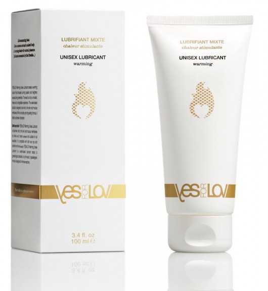 Лубрикант на водной основе с согревающим эффектом Warming Unisex Lubricant - 100 мл. - YESforLOV - купить с доставкой в Кирове