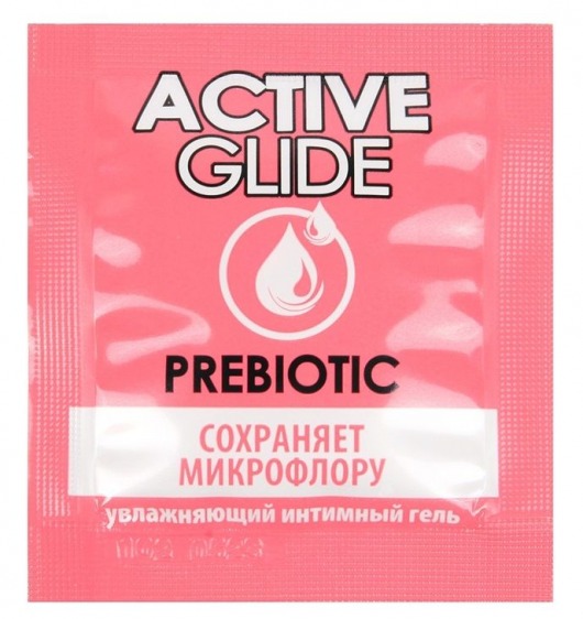 Лубрикант на водной основе Active Glide с пребиотиком - 3 гр. - Биоритм - купить с доставкой в Кирове