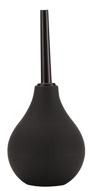 Черный анальный душ ANAL DOUCHE с прямым наконечником - Dream Toys - купить с доставкой в Кирове