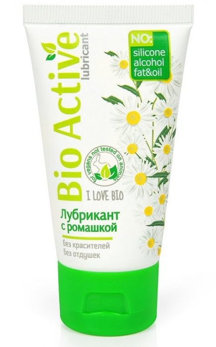 Гель-лубрикант на водной основе Bio Active - 50 гр. - Биоритм - купить с доставкой в Кирове