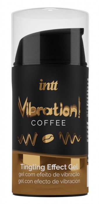 Жидкий интимный гель с эффектом вибрации Vibration! Coffee - 15 мл. - INTT - купить с доставкой в Кирове