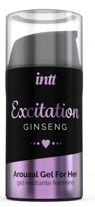 Женский возбуждающий интимный гель Excitation Ginseng - 15 мл. - INTT - купить с доставкой в Кирове