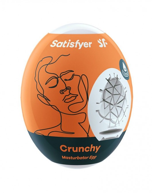 Мастурбатор-яйцо Satisfyer Crunchy Mini Masturbator - Satisfyer - в Кирове купить с доставкой