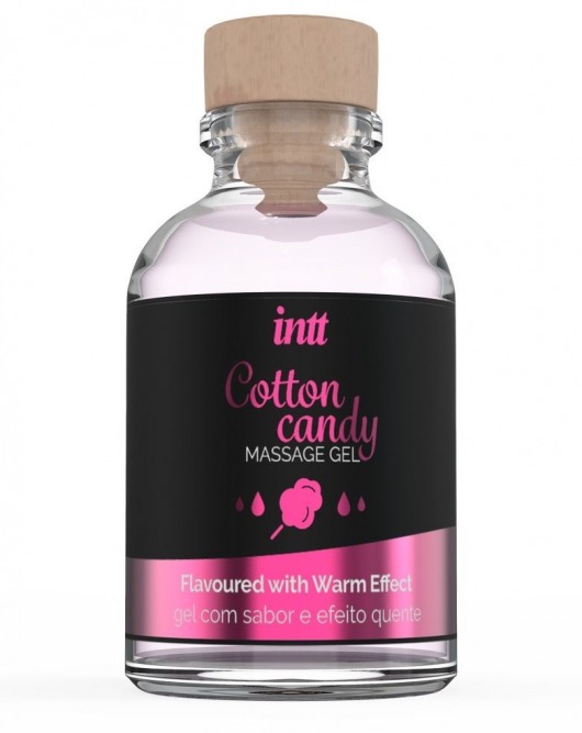 Массажный гель с согревающим эффектом Cotton Candy - 30 мл. - INTT - купить с доставкой в Кирове