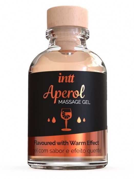 Массажный гель с согревающим эффектом Aperol - 30 мл. - INTT - купить с доставкой в Кирове