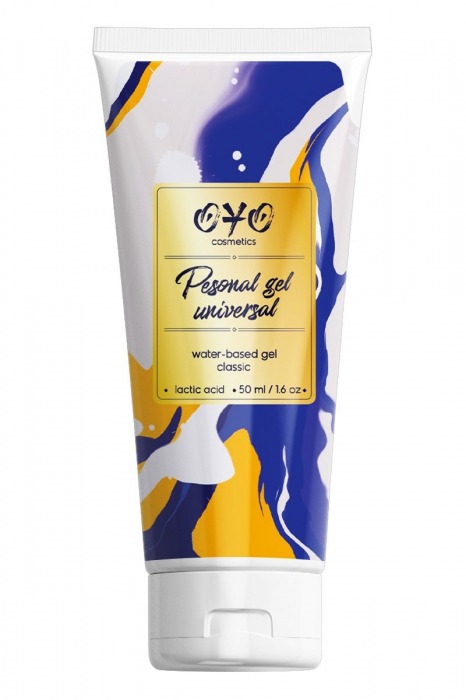 Интимная смазка на водной основе OYO Personal Gel Universal - 50 мл. - OYO - купить с доставкой в Кирове