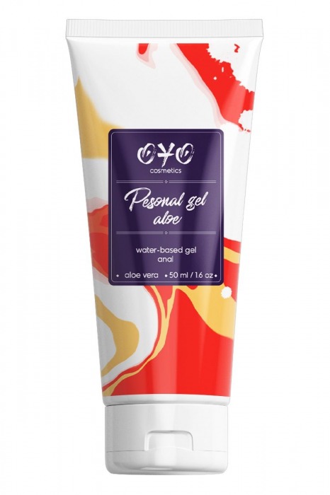 Анальная смазка на водной основе OYO Personal Gel Aloe - 50 мл. - OYO - купить с доставкой в Кирове