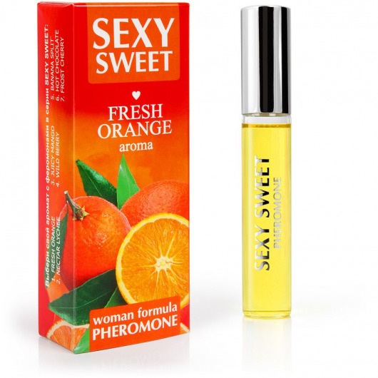 Парфюм для тела с феромонами Sexy Sweet с ароматом апельсина - 10 мл. -  - Магазин феромонов в Кирове