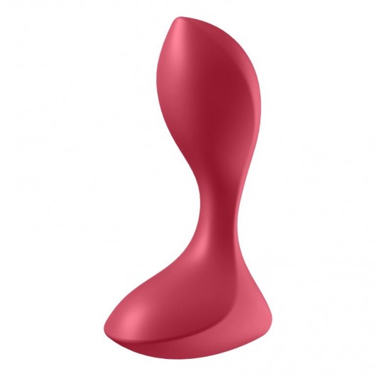Красный вибромассажёр простаты Satisfyer Backdoor Lover - 14 см. - Satisfyer - в Кирове купить с доставкой