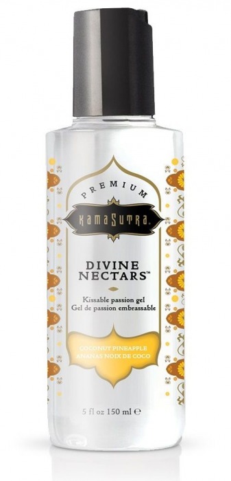 Гель-лубрикант на водной основе Divine Nectars Vanilla с ароматом ванили - 150 мл. - Kama Sutra - купить с доставкой в Кирове
