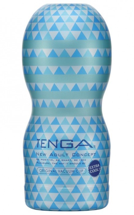 Мастурбатор с охлаждающей смазкой TENGA Original Vacuum Cup Extra Cool - Tenga - в Кирове купить с доставкой