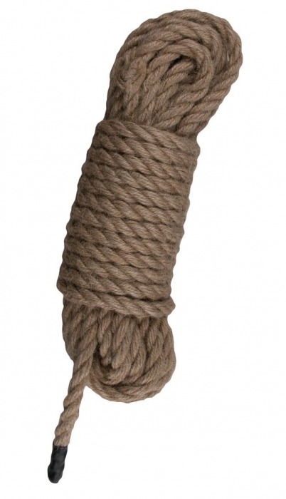 Пеньковая веревка для связывания Hemp Rope - 5 м. - Easy toys - купить с доставкой в Кирове