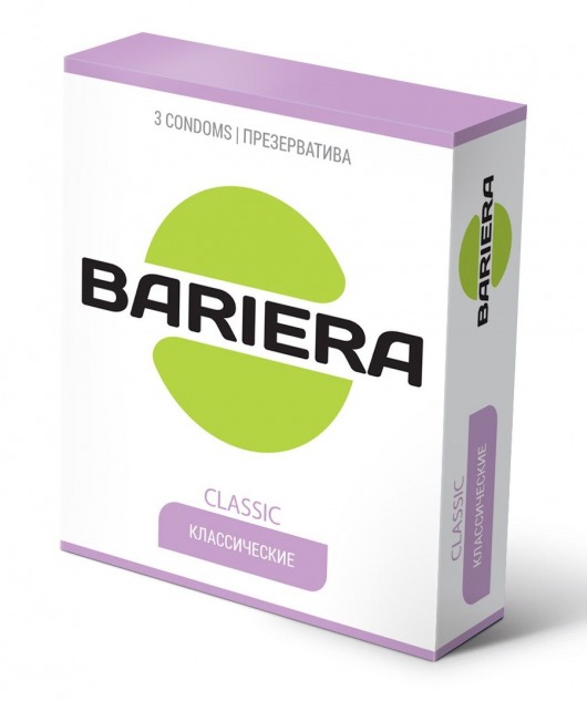 Классические презервативы Bariera Classic - 3 шт. - Bariera - купить с доставкой в Кирове