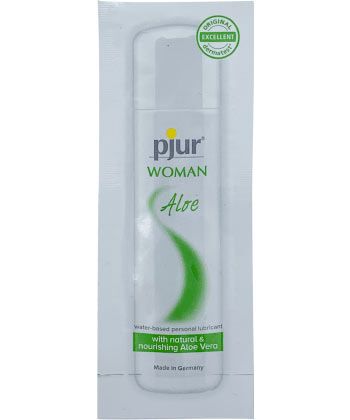 Лубрикант на водной основе pjur WOMAN Aloe - 2 мл. - Pjur - купить с доставкой в Кирове