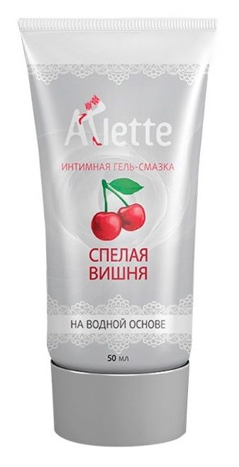 Интимная гель-смазка на водной основе Arlette  Спелая вишня  - 50 мл. - Arlette - купить с доставкой в Кирове