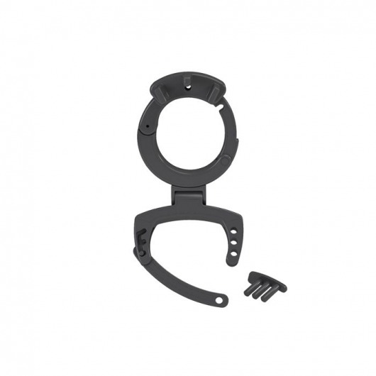 Кольцо с зажимом для мошонки для пояса верности Pubic Enemy - MyStim - купить с доставкой в Кирове