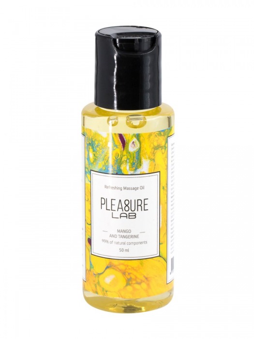 Массажное масло Pleasure Lab Refreshing с ароматом манго и мандарина - 50 мл. - Pleasure Lab - купить с доставкой в Кирове