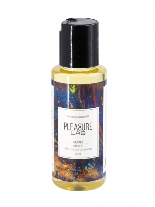 Массажное масло Pleasure Lab Relaxing с ароматом винограда и инжира - 50 мл. - Pleasure Lab - купить с доставкой в Кирове