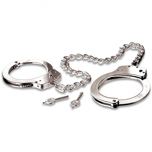 Металлические наручники Metal Leg Cuffs - Pipedream - купить с доставкой в Кирове