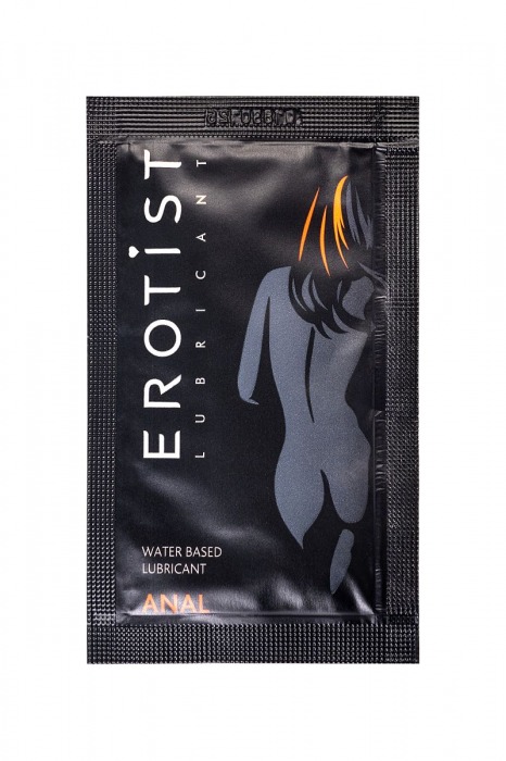 Пробник лубриканта на водной основе Erotist Anal - 4 мл. - Erotist Lubricants - купить с доставкой в Кирове