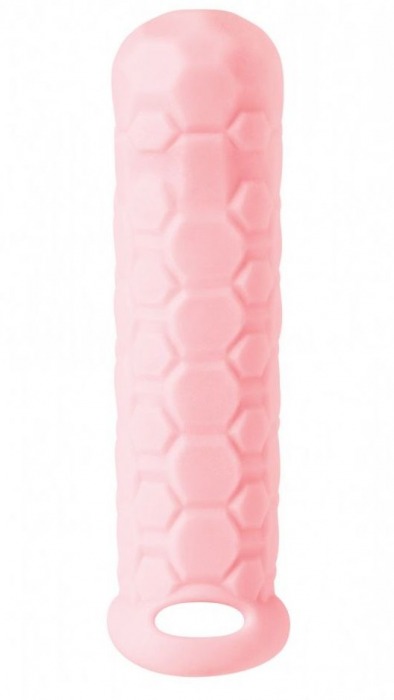 Розовый фаллоудлинитель Homme Long - 15,5 см. - Lola Games - в Кирове купить с доставкой