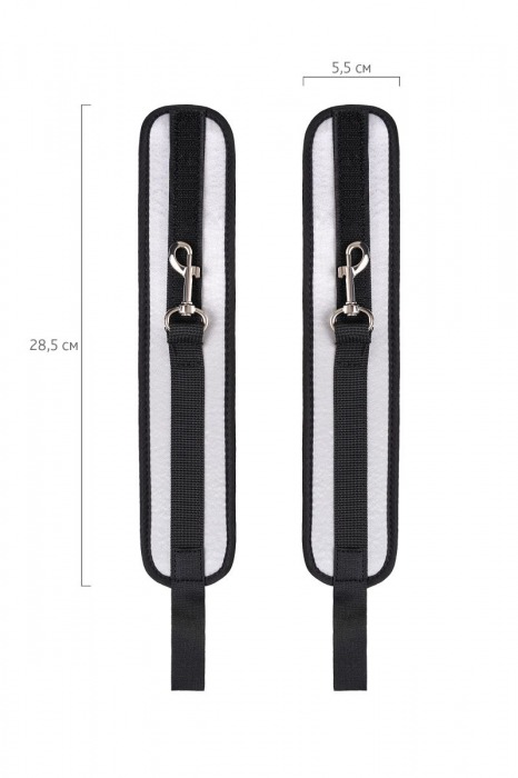 Серебристо-черные оковы Anonymo - ToyFa - купить с доставкой в Кирове