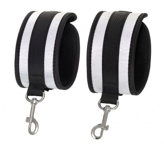 Серебристо-черные оковы Anonymo - ToyFa - купить с доставкой в Кирове