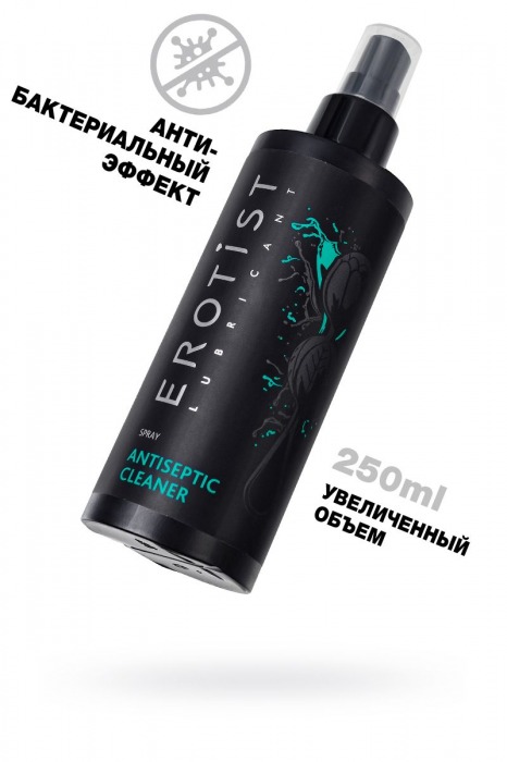 Антибактериальное средство Erotist Antiseptic Cleaner - 250 мл. - Erotist Lubricants - купить с доставкой в Кирове
