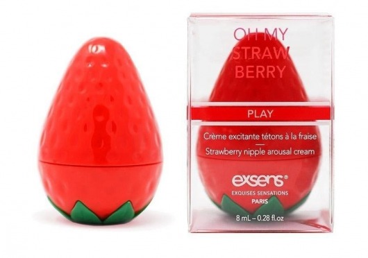 Крем для стимуляции сосков Oh My Strawberry - 8 мл. - Exsens - купить с доставкой в Кирове