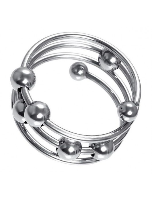 Большое металлическое кольцо под головку пениса - ToyFa - купить с доставкой в Кирове