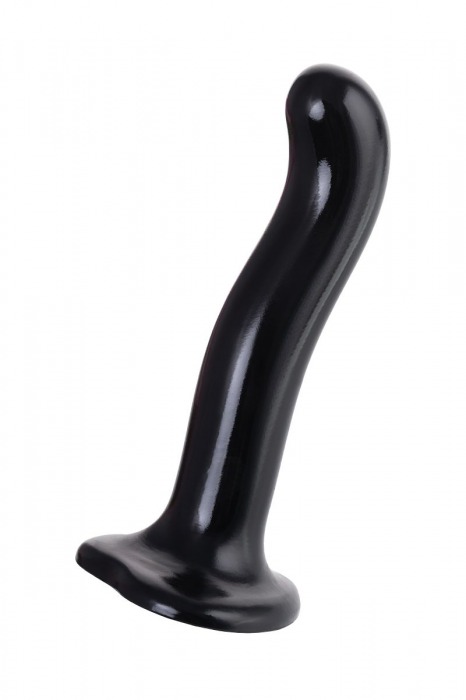 Черный стимулятор для пар P G-Spot Dildo Size L - 19 см. - Strap-on-me - в Кирове купить с доставкой