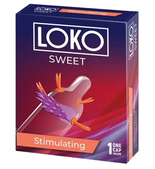 Стимулирующая насадка на пенис LOKO SWEET с возбуждающим эффектом - Sitabella - в Кирове купить с доставкой