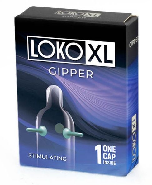 Стимулирующая насадка на пенис LOKO XL GIPPER - Sitabella - в Кирове купить с доставкой