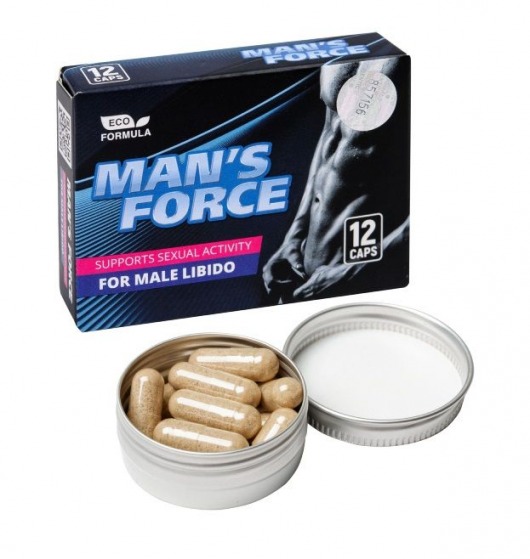 Пищевой концентрат для мужчин MANS FORCE  - 12 капсул - Sitabella - купить с доставкой в Кирове