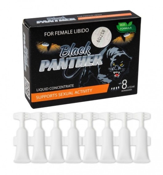 Пищевой концентрат для женщин BLACK PANTER - 8 монодоз (по 1,5 мл.) - Sitabella - купить с доставкой в Кирове