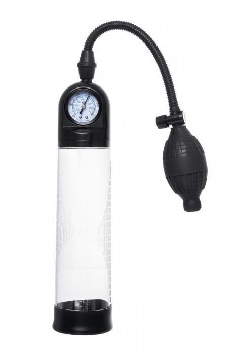 Прозрачная механическая помпа Roald с манометром - Sexus - в Кирове купить с доставкой