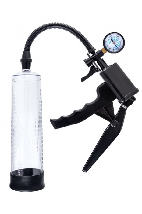 Прозрачная механическая помпа для пениса Viggo - Sexus - в Кирове купить с доставкой