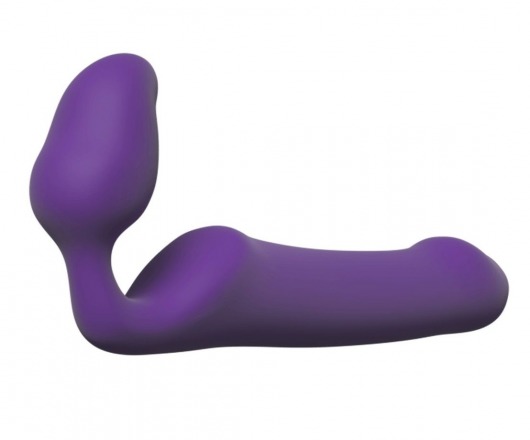 Фиолетовый безремневой страпон Queens L - Adrien Lastic - купить с доставкой в Кирове