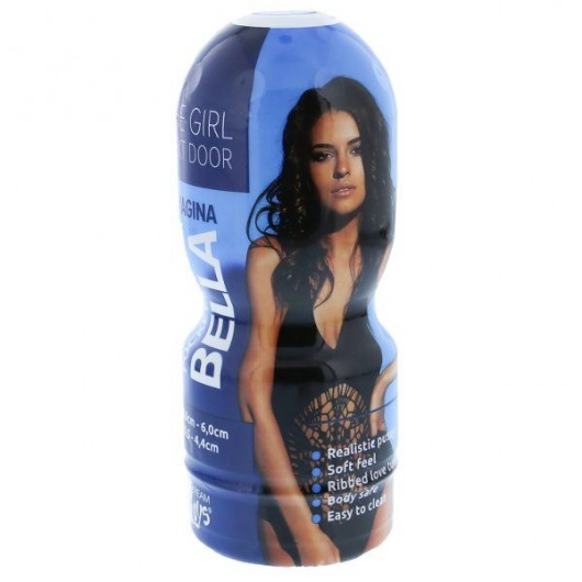 Телесный мастурбатор-вагина в тубе Bella - Dream Toys - в Кирове купить с доставкой