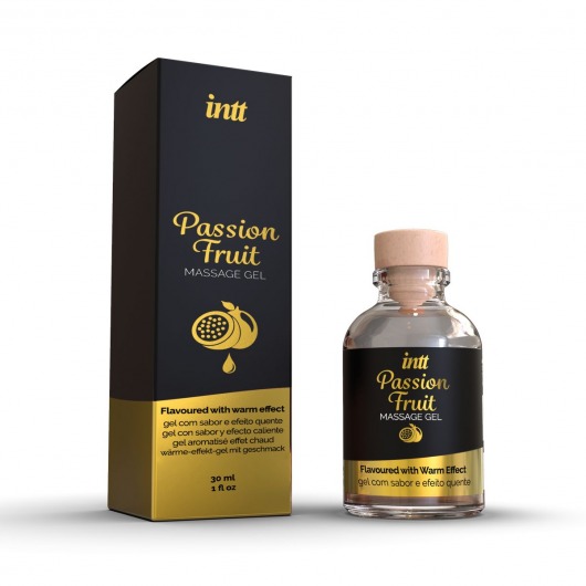 Массажный гель с ароматом маракуйи Passion Fruit - 30 мл. - INTT - купить с доставкой в Кирове
