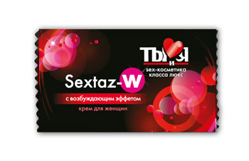 Возбуждающий крем для женщин Sextaz-W в одноразовой упаковке - 1,5 гр. - Биоритм - купить с доставкой в Кирове