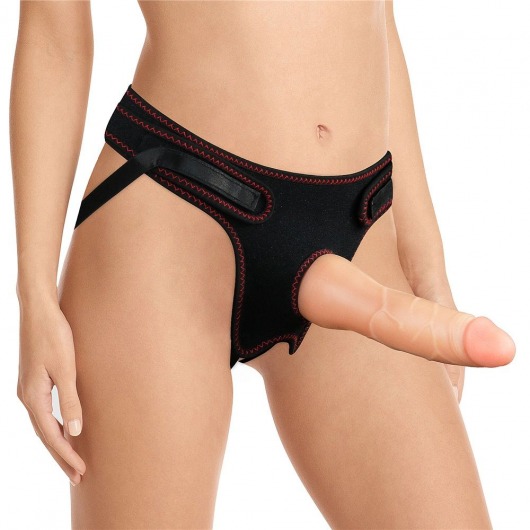 Женский страпон Easy Strapon Set 7.5 - 19 см. - Lovetoy - купить с доставкой в Кирове