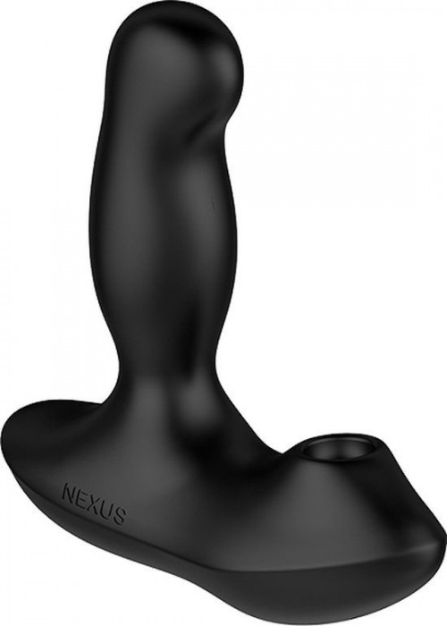 Черный вибратор-ротатор для стимуляции простаты Nexus Revo Air - Nexus Range - в Кирове купить с доставкой