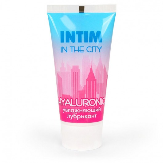 Увлажняющий лубрикант на водной основе Intim in the city Hyaluronic - 60 гр. - Биоритм - купить с доставкой в Кирове
