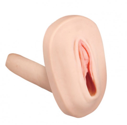 Мастурбатор-вагина с вибрацией и выносным пультом управления REALSTUFF SMOOTH   BALD - Dream Toys - в Кирове купить с доставкой