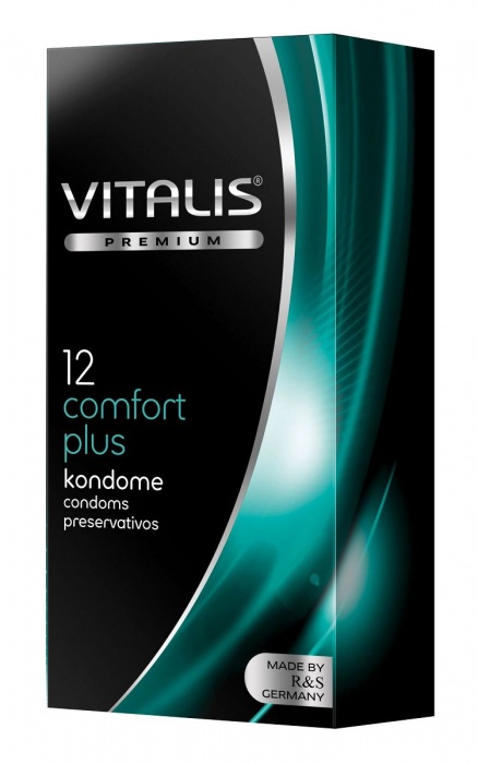 Контурные презервативы VITALIS PREMIUM comfort plus - 12 шт. - Vitalis - купить с доставкой в Кирове
