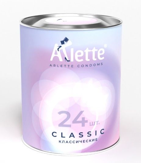 Классические презервативы Arlette Classic - 24 шт. - Arlette - купить с доставкой в Кирове