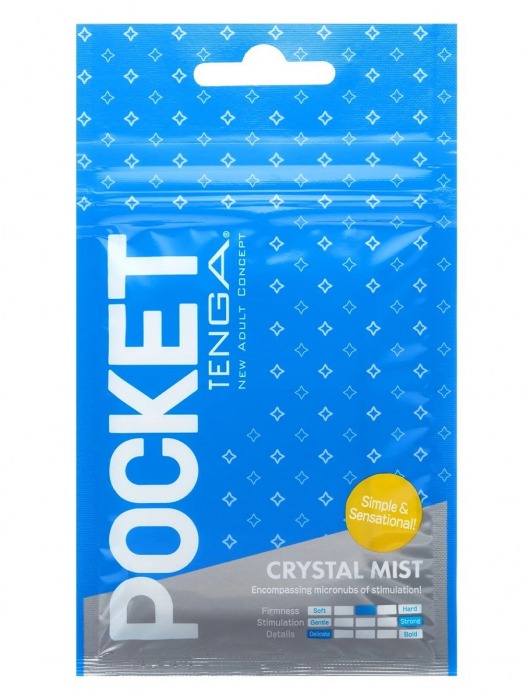 Карманный мастурбатор Crystal Mist - Tenga - в Кирове купить с доставкой