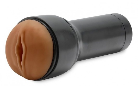Коричневый мастурбатор-вагина Feel Stroker - Kiiroo - в Кирове купить с доставкой